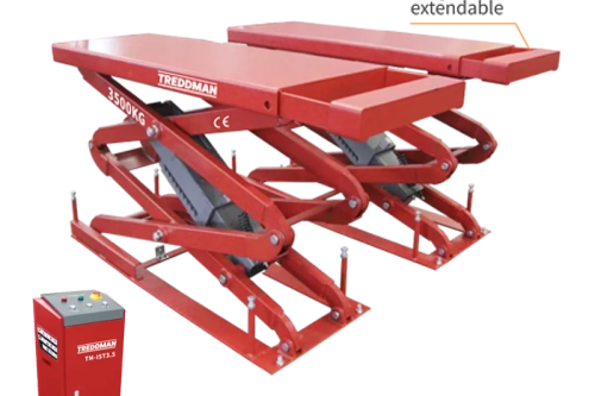 In-ground Tyre Lift